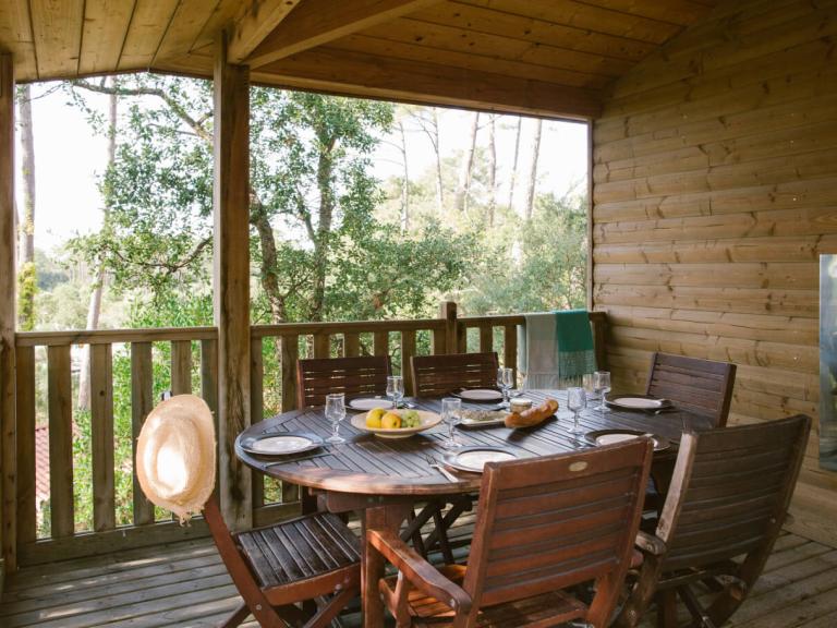 cabane naturéo terrasse