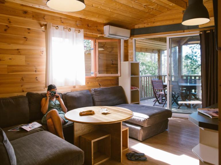 cabane naturéo salon