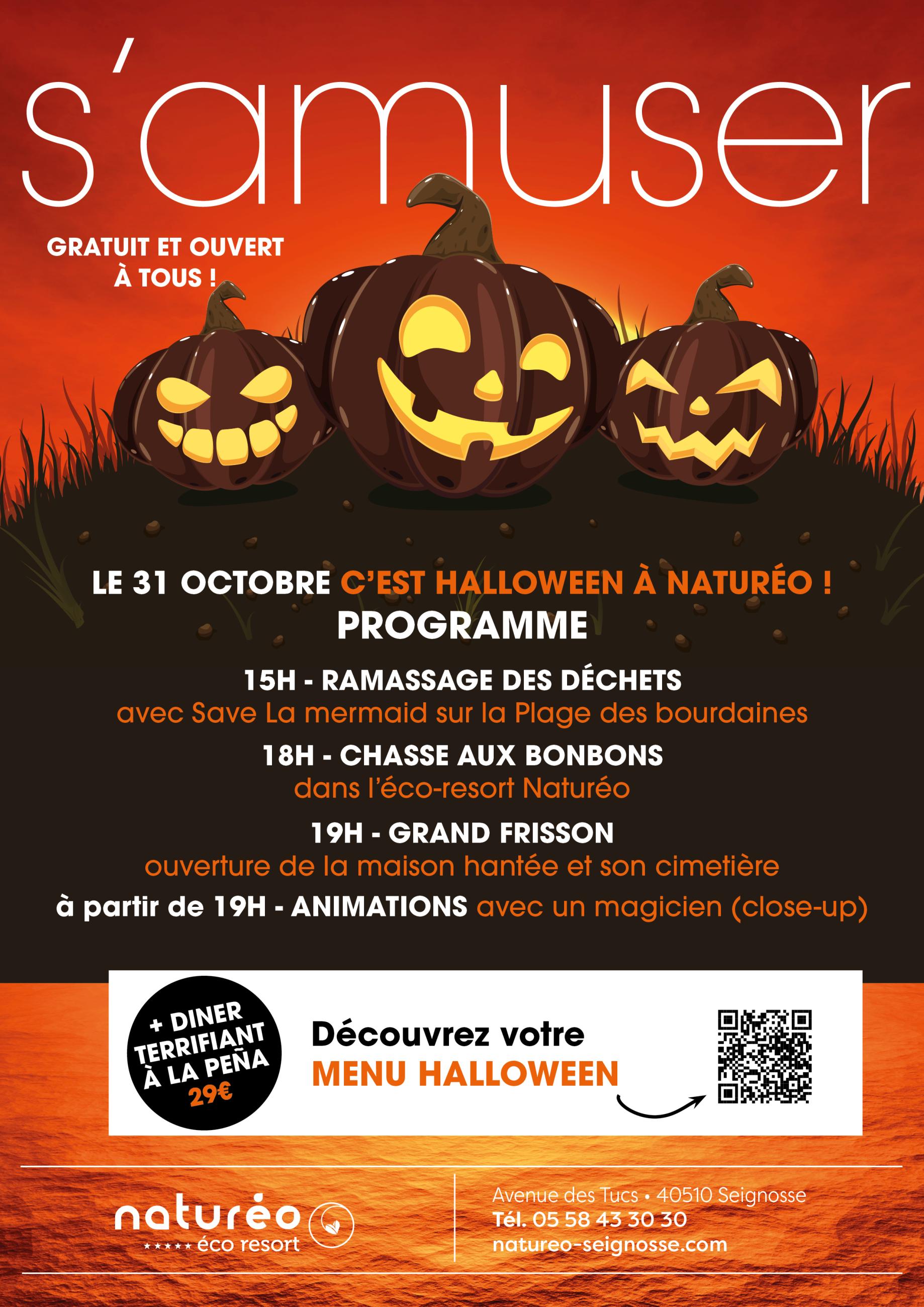 affiche halloween